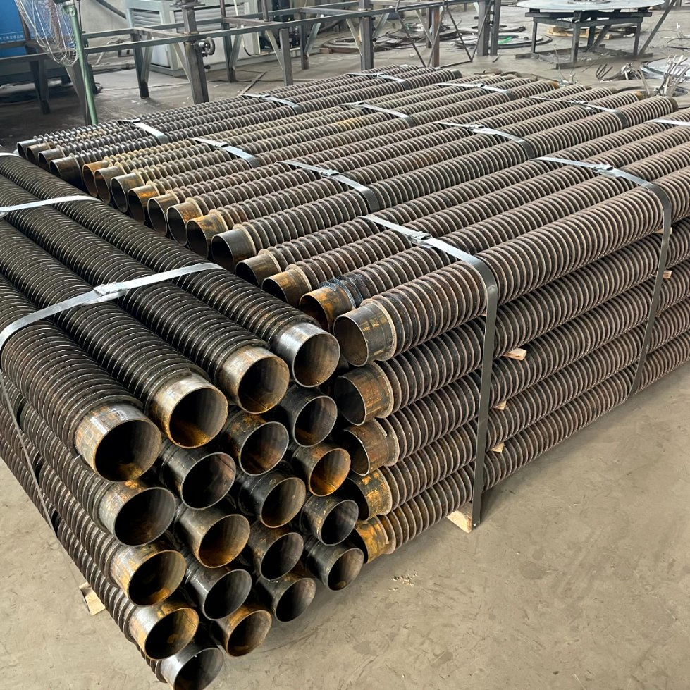 Copper Spiral Finned Tube with Anti-Corrosion Coating for HVAC Systems