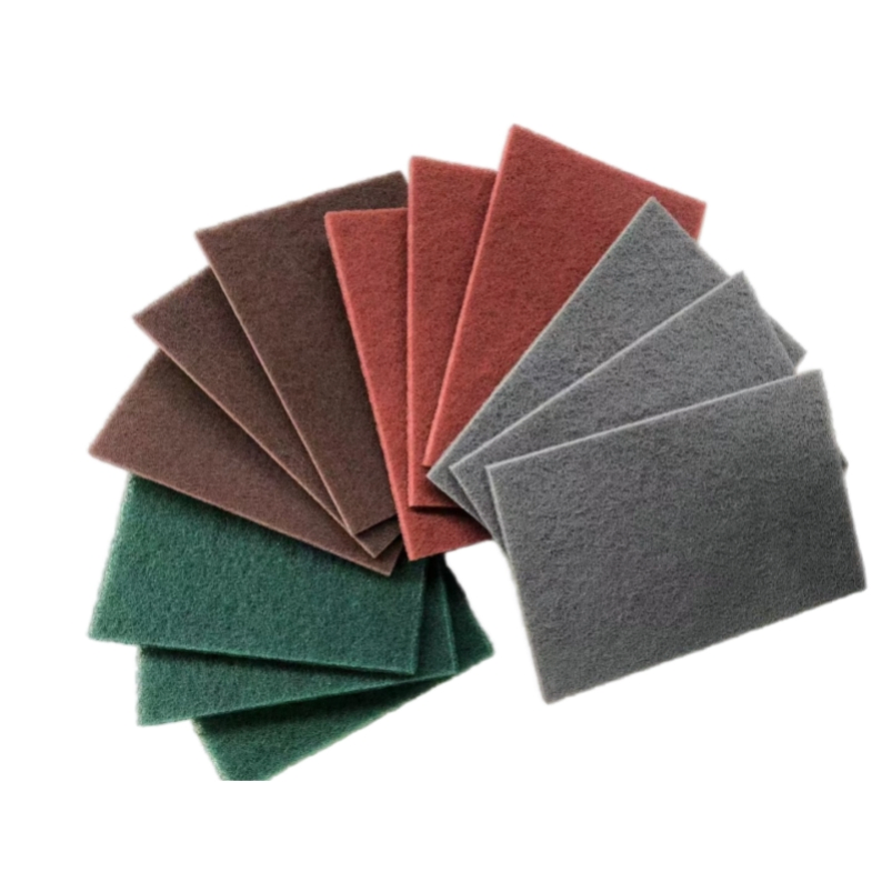 Factories Supplier Grey Precision Non Woven Finishing Pads