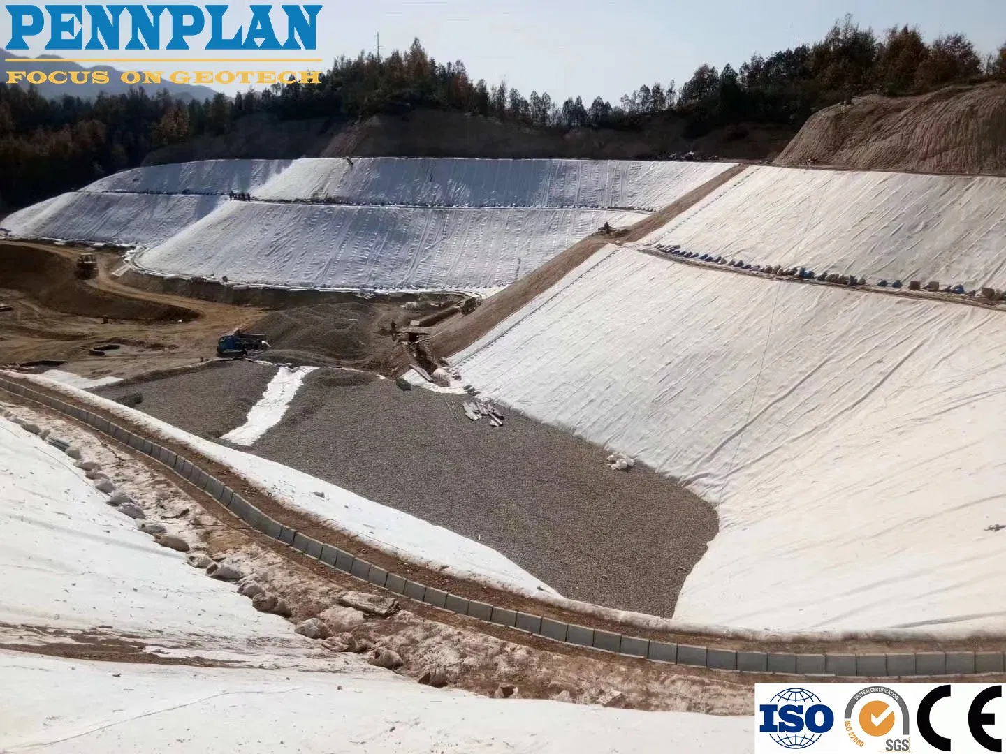 Bentonite Geosynthetic Clay Liner Gcl in Underground Garages