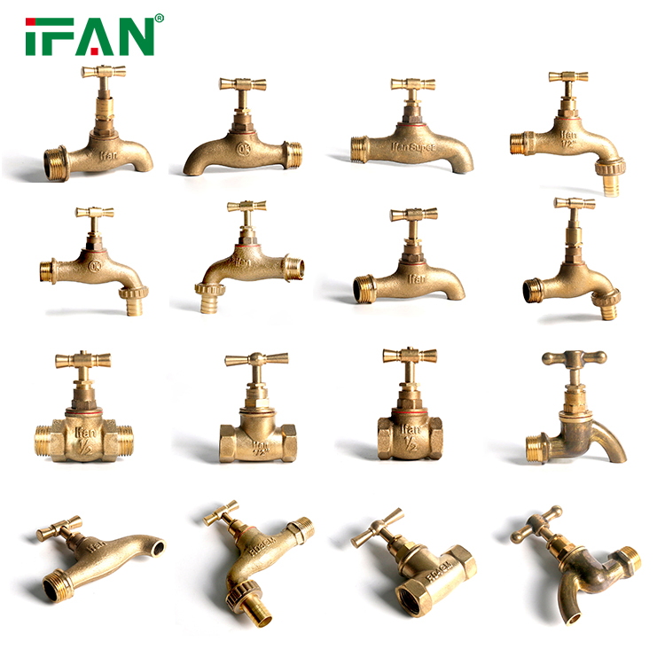 Латунный водоразборный кран Ifan R-Series 1/2" 3/4"
