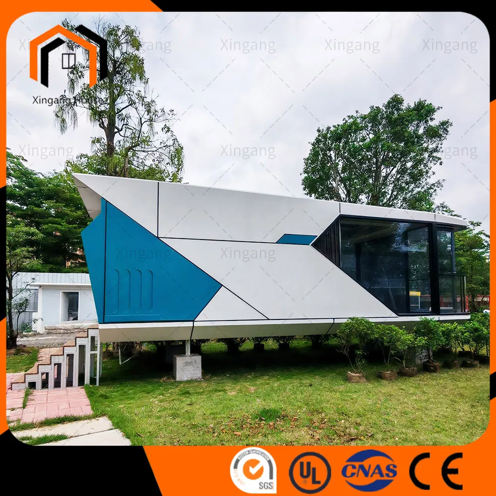New Smart Mobile Prefabricated Space Capsule House for Living, Camping, Tourism, Hotels