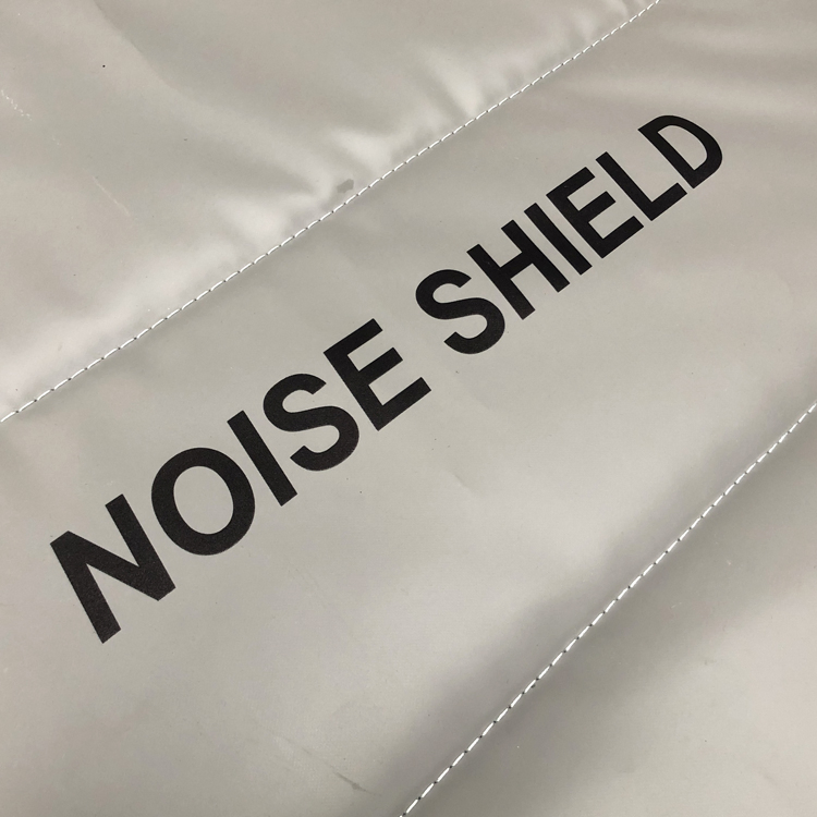 Litong Waterproof PVC Tarpaulin Portable Easy Installation Soundproof Noise Shield Barrier for Outside Construction