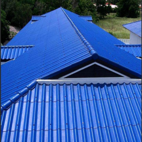 Color Steel Sheets Roof, House Exterior, Roofing