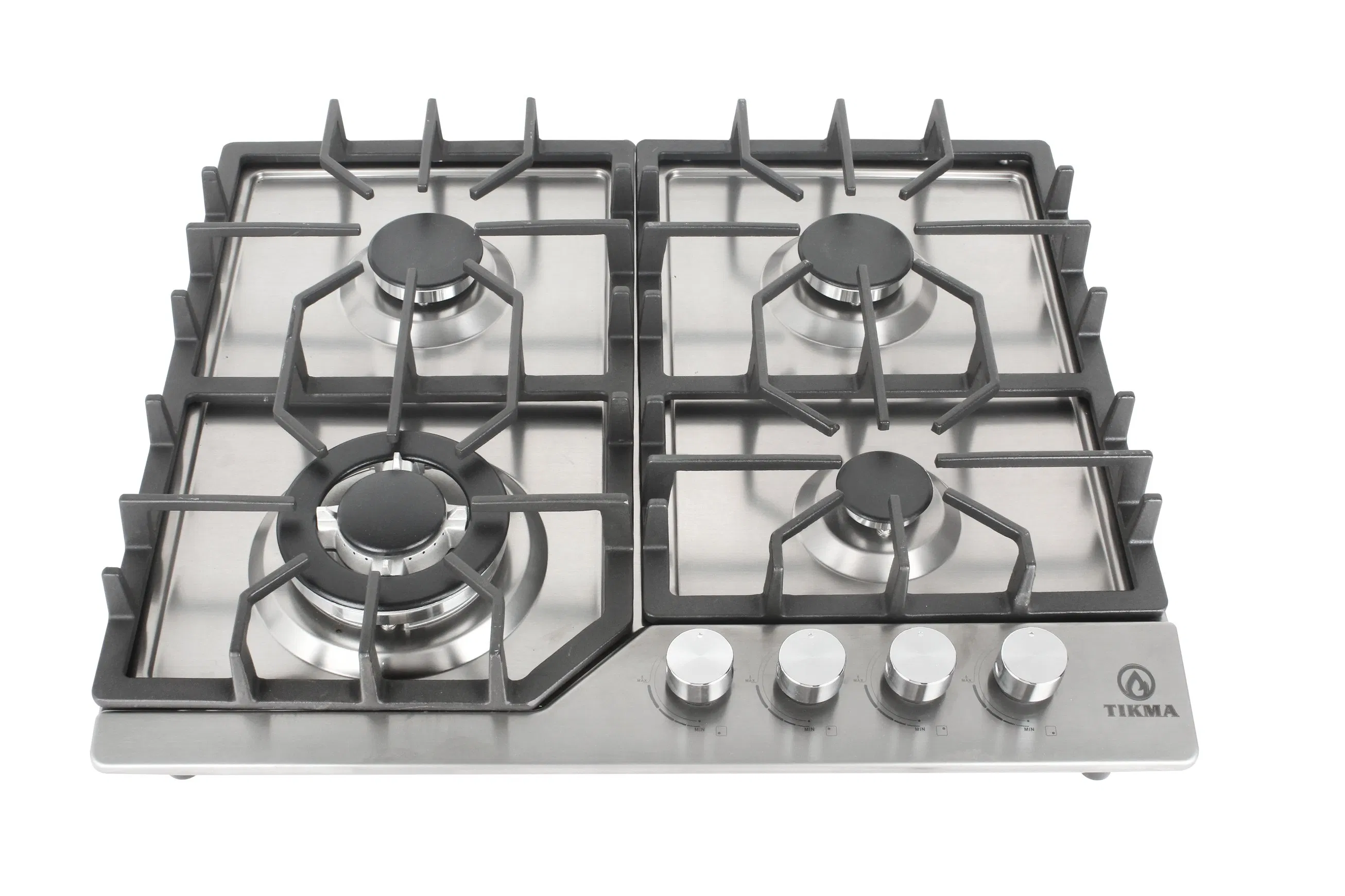 Casting Iron 4 Burner Gas Stove