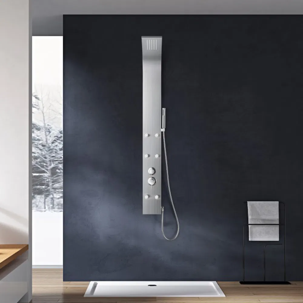 Bathroom Hydro Massage Functional Home Use High Quality Indoor Wall Mounted Shower Panel