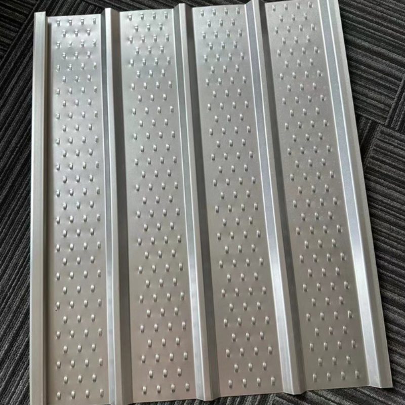2 Panels Black Brown White Vented Aluminum Soffit