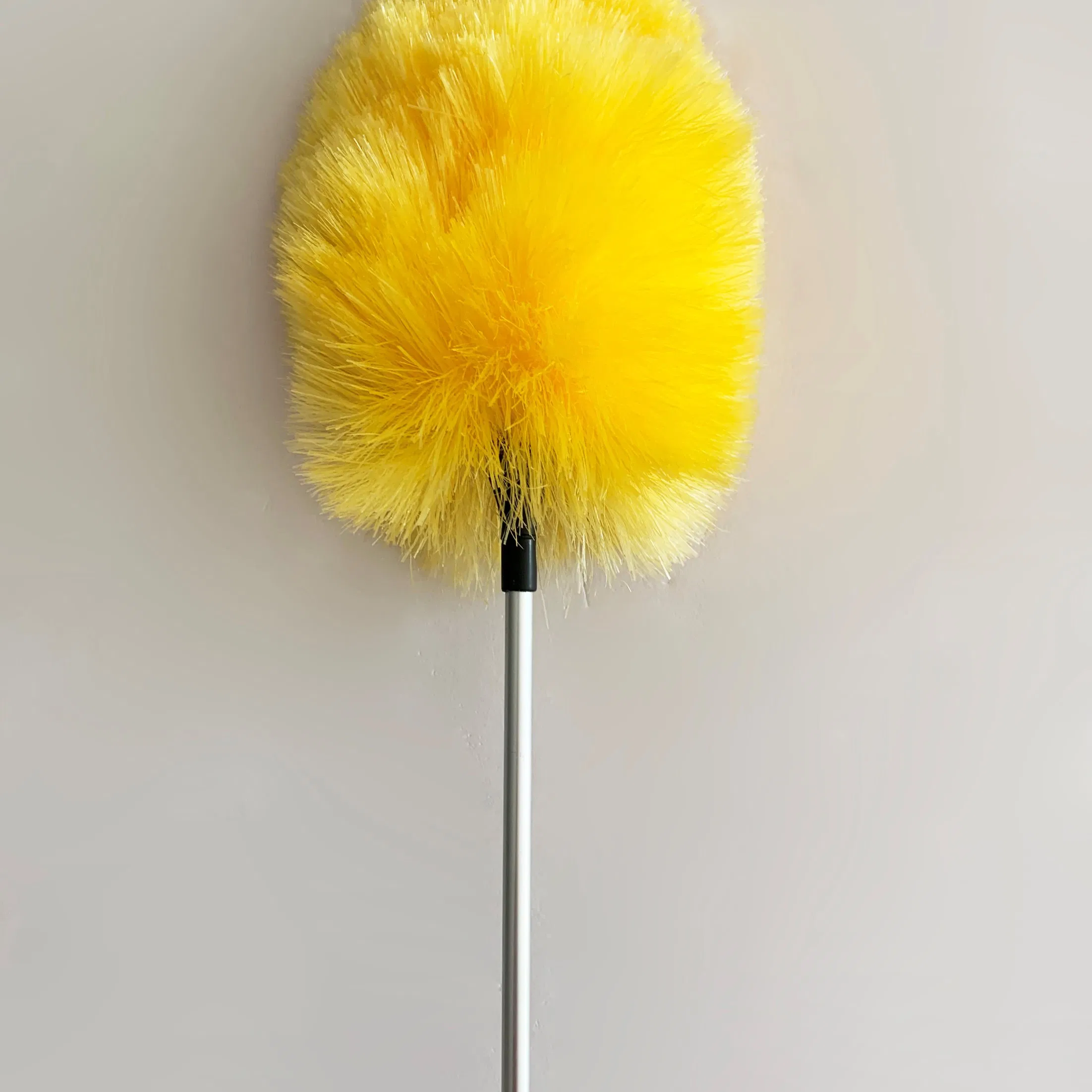 Telescopic Static Duster with Aluminum & PVC Telescopic Handle and PP Block with PP Duster Head for Furniture and Cabinet Cleaning