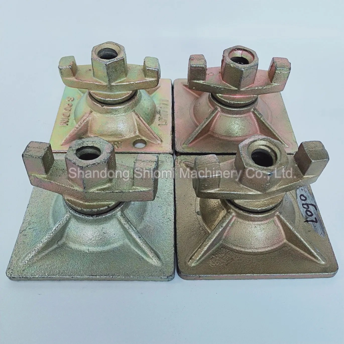 Peri/Doka/Meva/ Formwork Swivel Wing Nut With115mm*115mm Anchor Plate for 15/17mm Tie Rod