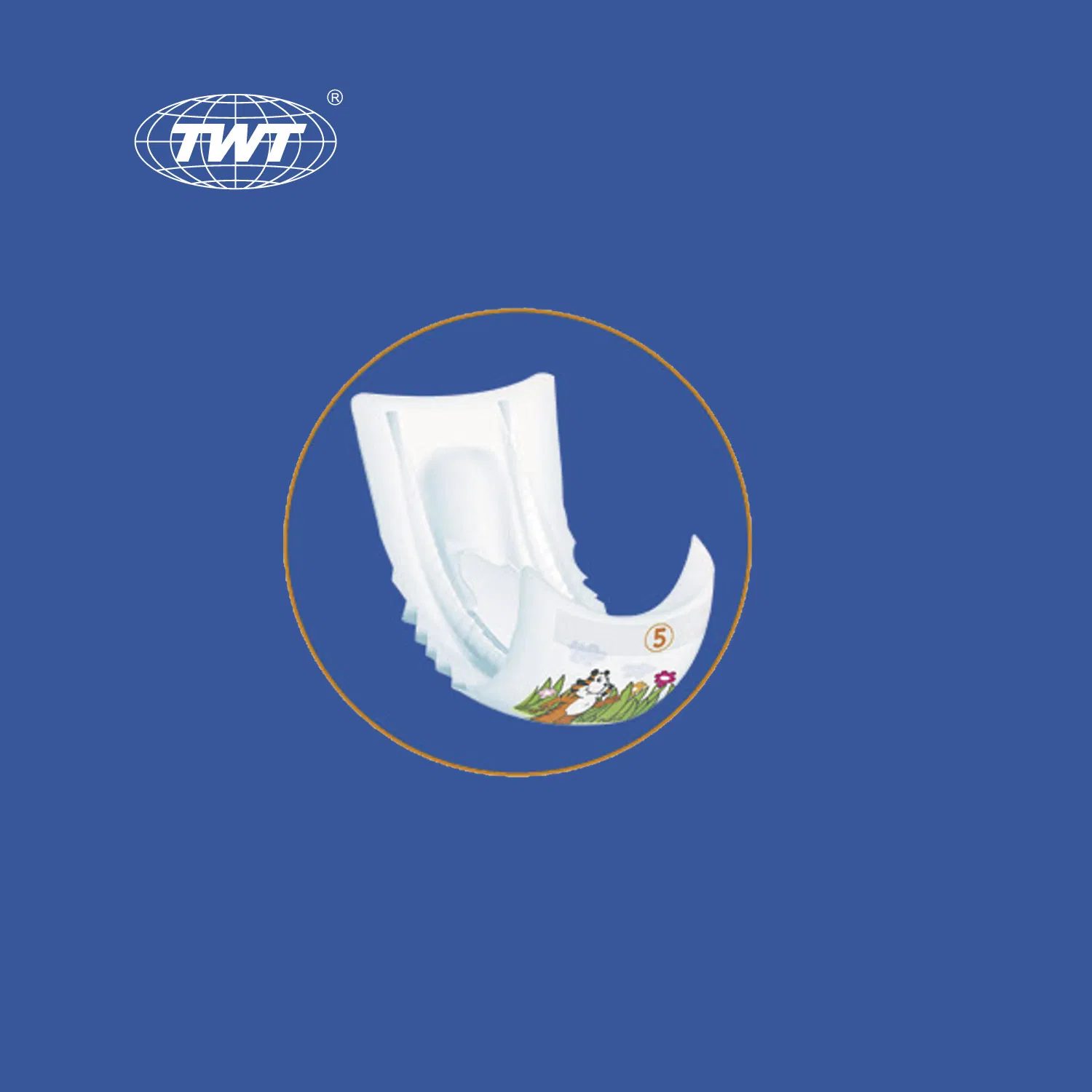 High Absorbency PE Film Disposable Adult Diaper O