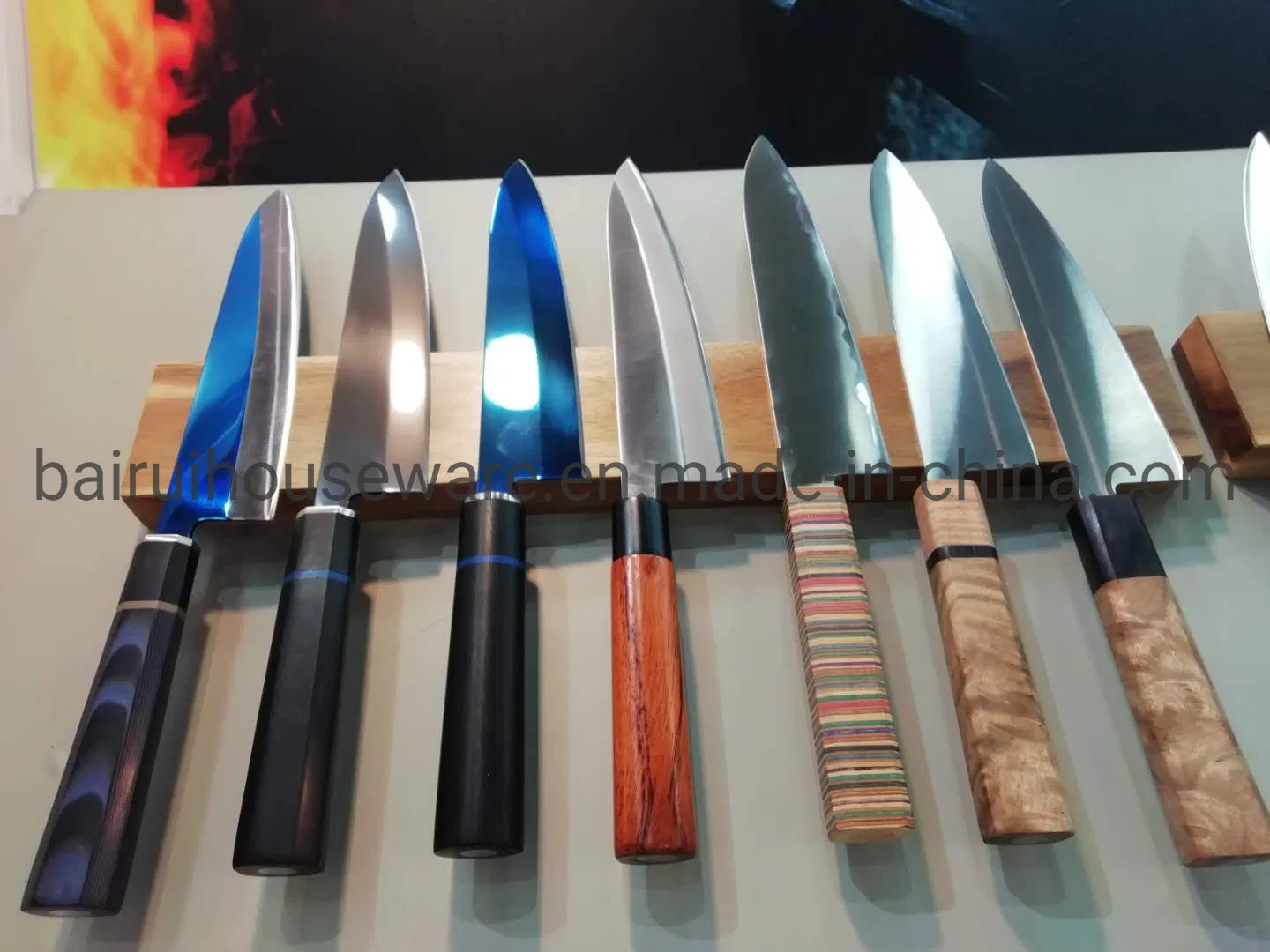 Поварской нож из нержавеющей стали с рукоятью G10