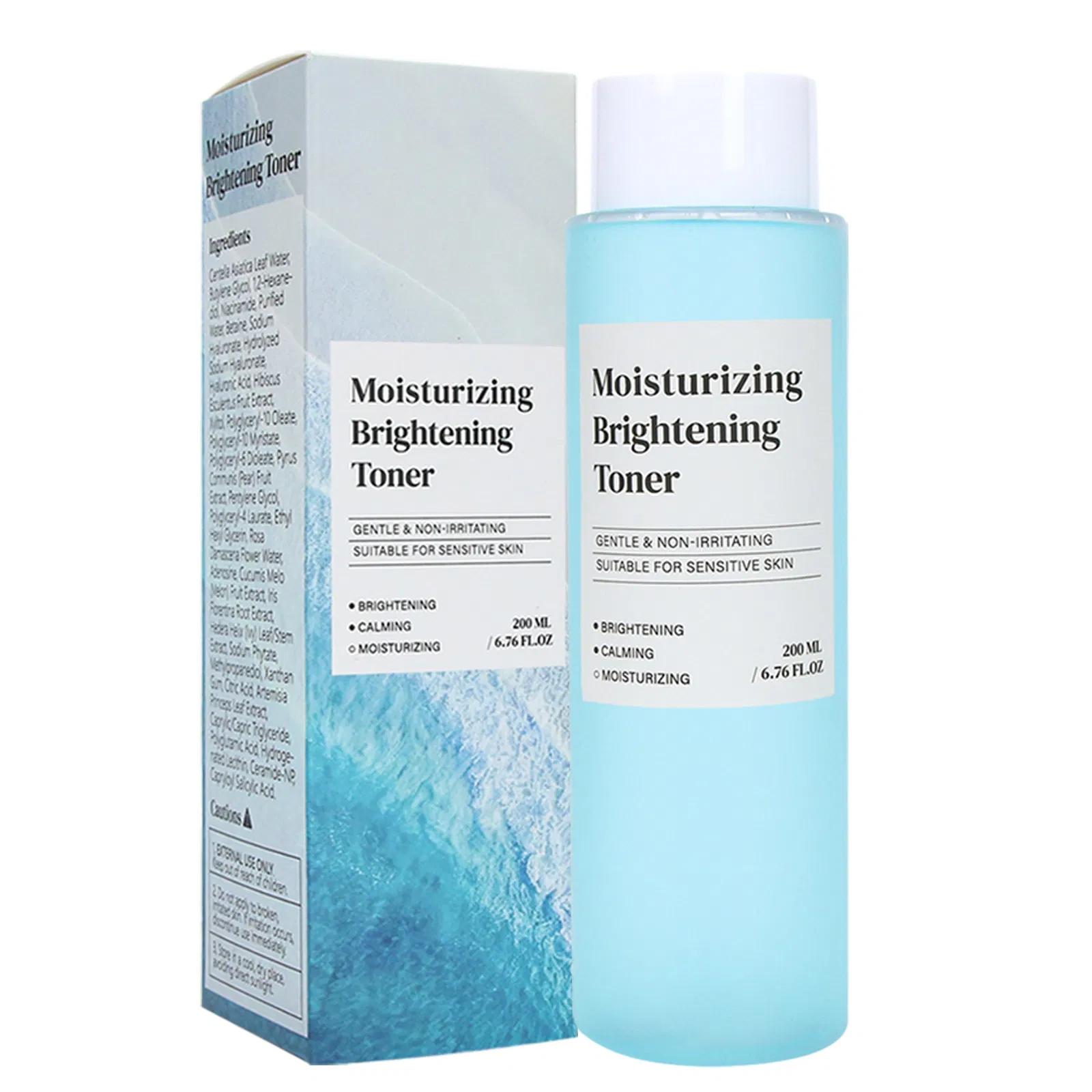 Beauty Cosmetics Centella Soothing Facial Toner for Face Niacinamide Brightening Toner