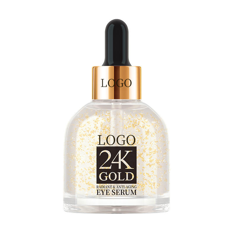 Ditong Skin Care 24K Gold 30ml Moisturizing Purifying Restoring Hydrating Facial Eye Care Eye Serum