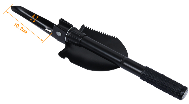 Outdoor Garden Handle Engineer Folding Camping/ Multi-Function Survival Shovel