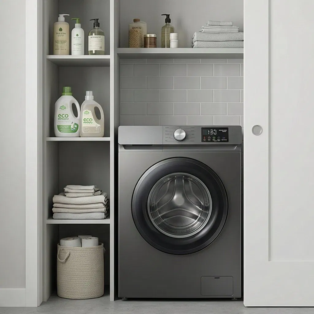 Durable 7kg Household Washing Machine with Smart Features