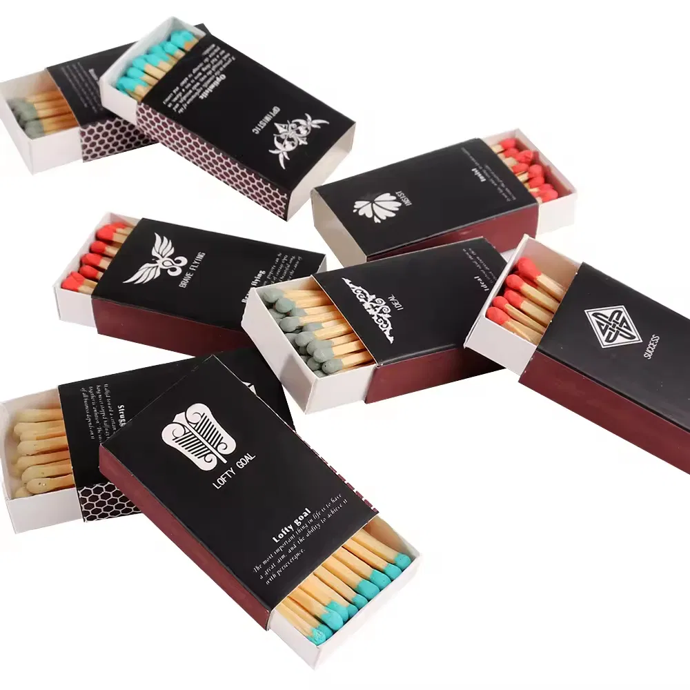 Custom Printed Matchboxes for Safety Wooden Matches - Wholesale