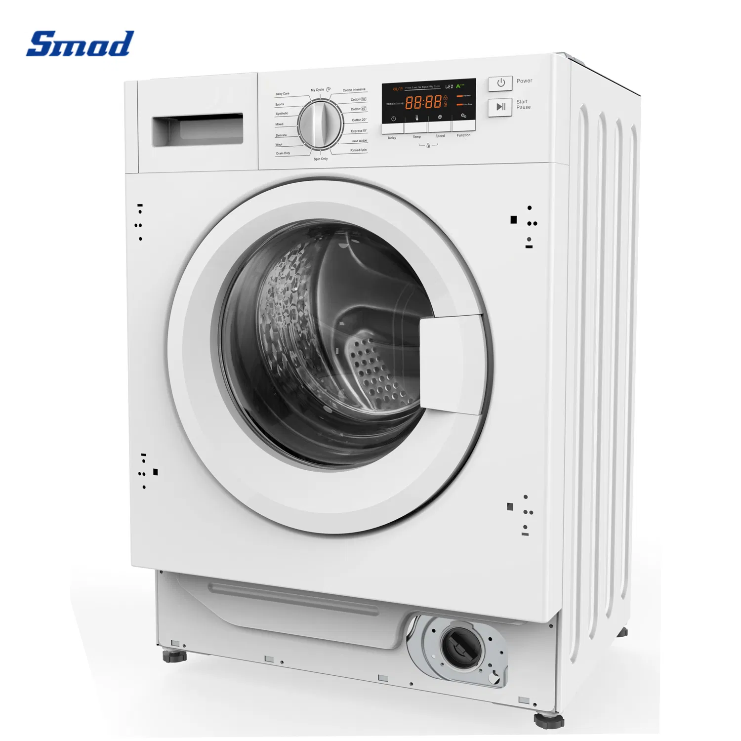 8kg Built in Integrated Front Load Automatic Combo Clothes Washer and Dryer