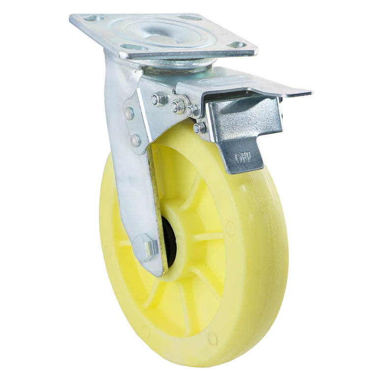 Winstar Heavy Duty Type New Cast Iron PU Caster Wheel