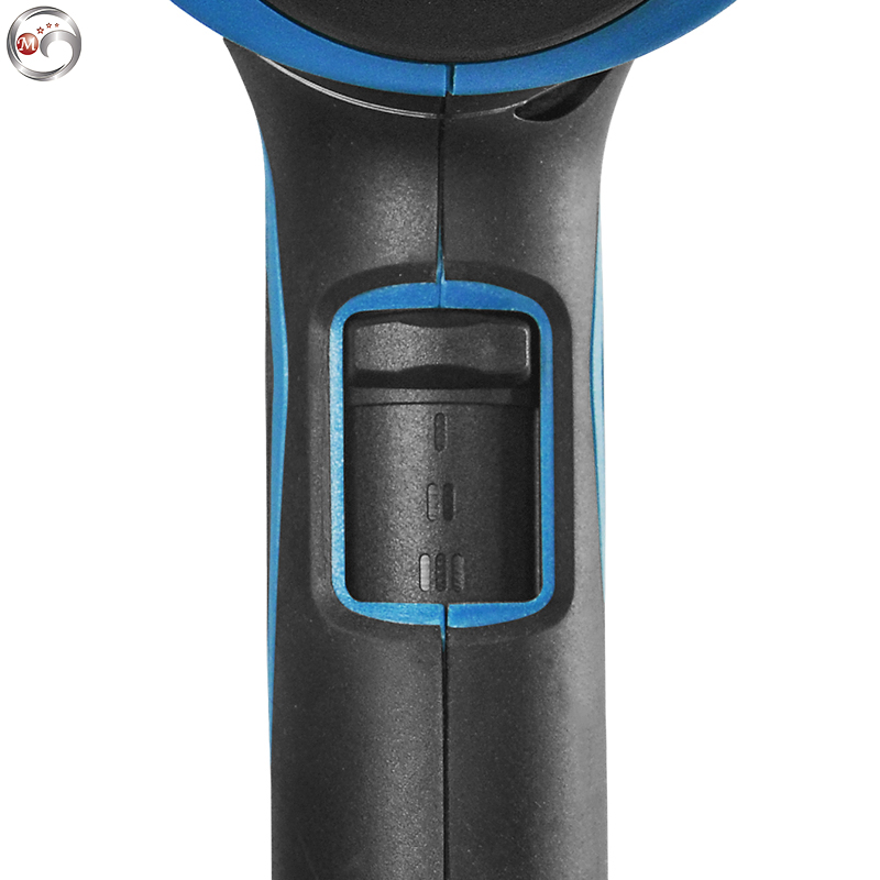 Heat Gun Kit 2000W with Dual-Temperature 5 Nozzles, Hot Air Gun 122f-1022f Heating in Seconds for DIY Shrink PVC Tubing/Wrapping/Crafts, Black and Blue