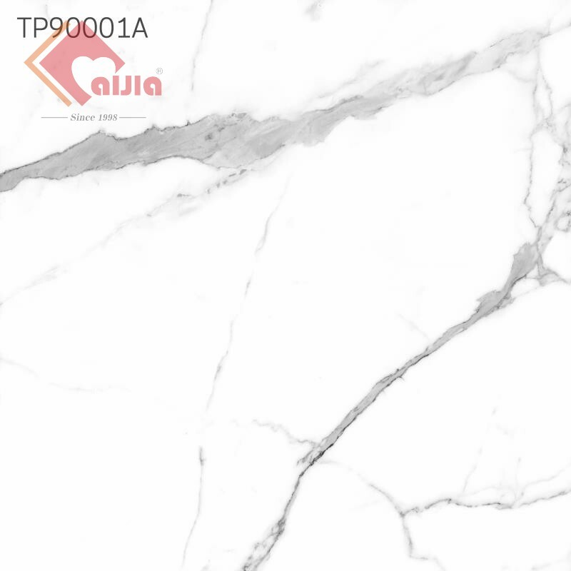 Напольная плитка 900x900 мм под мрамор, серая