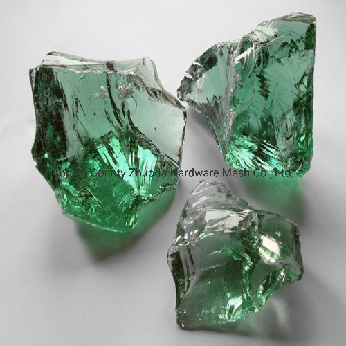 Amazon Hot Sale Big Size Glass Rock for Gabion Landscaping