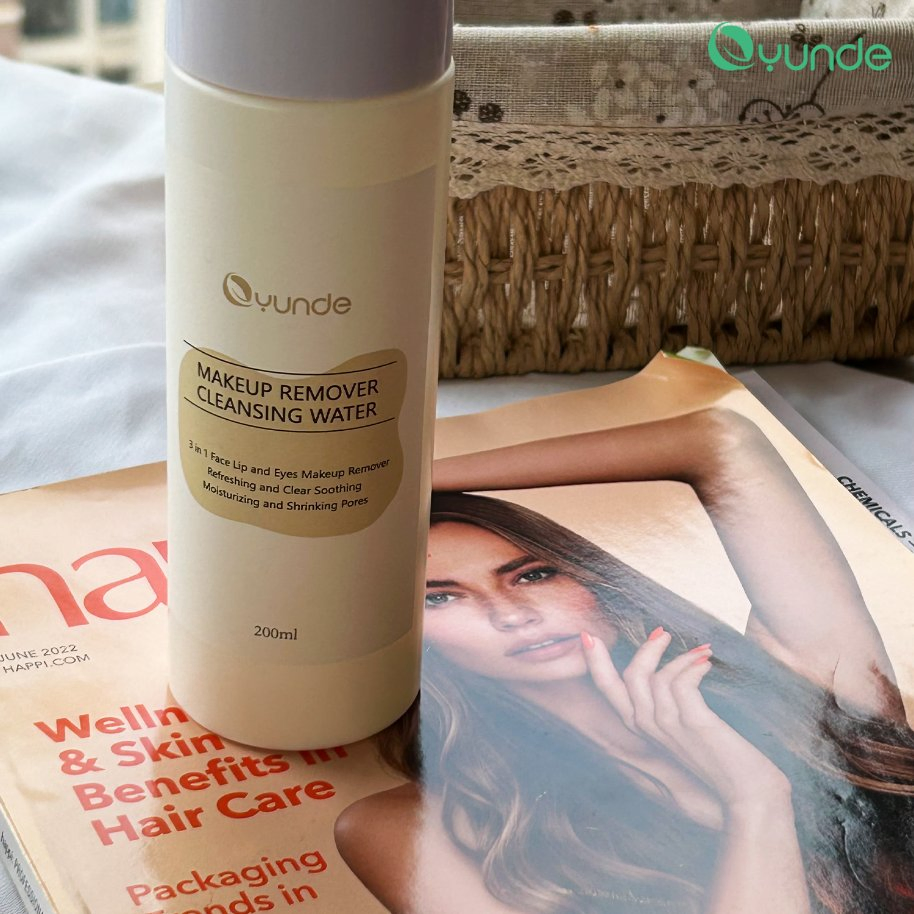 Hot Sale Skin Care 3 in 1 Face Eyes Lips Makeup Cleansing Water