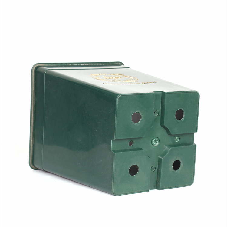 Квадратный пластиковый горшок для рассады