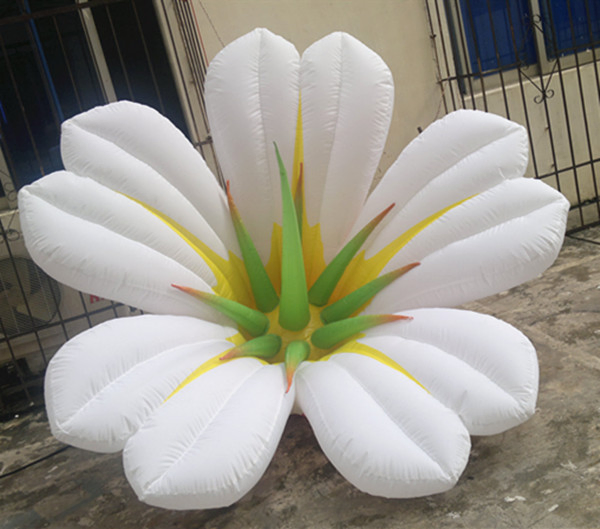 2023 Advertising Big Inflatable Flower with LED Light System