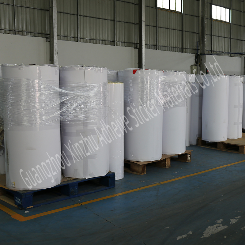 Self-Adhesive Label Sticker Raw Material 54# Synthetic Paper