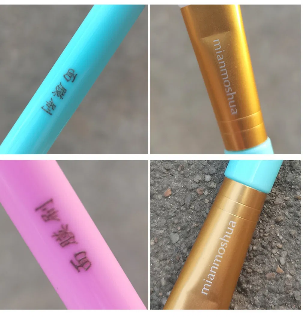 Private Label Handle Silicone Facial Face Mask Makeup Brushes Masker Maquillage DIY Mask Tool Soft Silicone Face Mask Brush