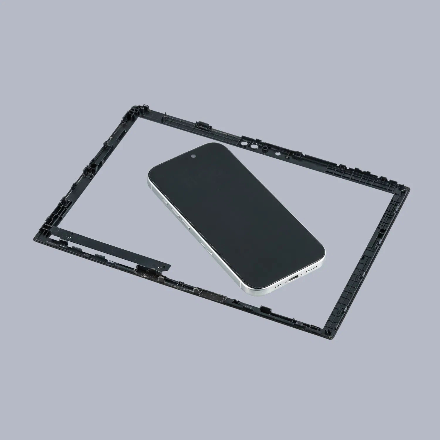 Mobile Phone Accessories Tray Handle Plastic Injection Moulding