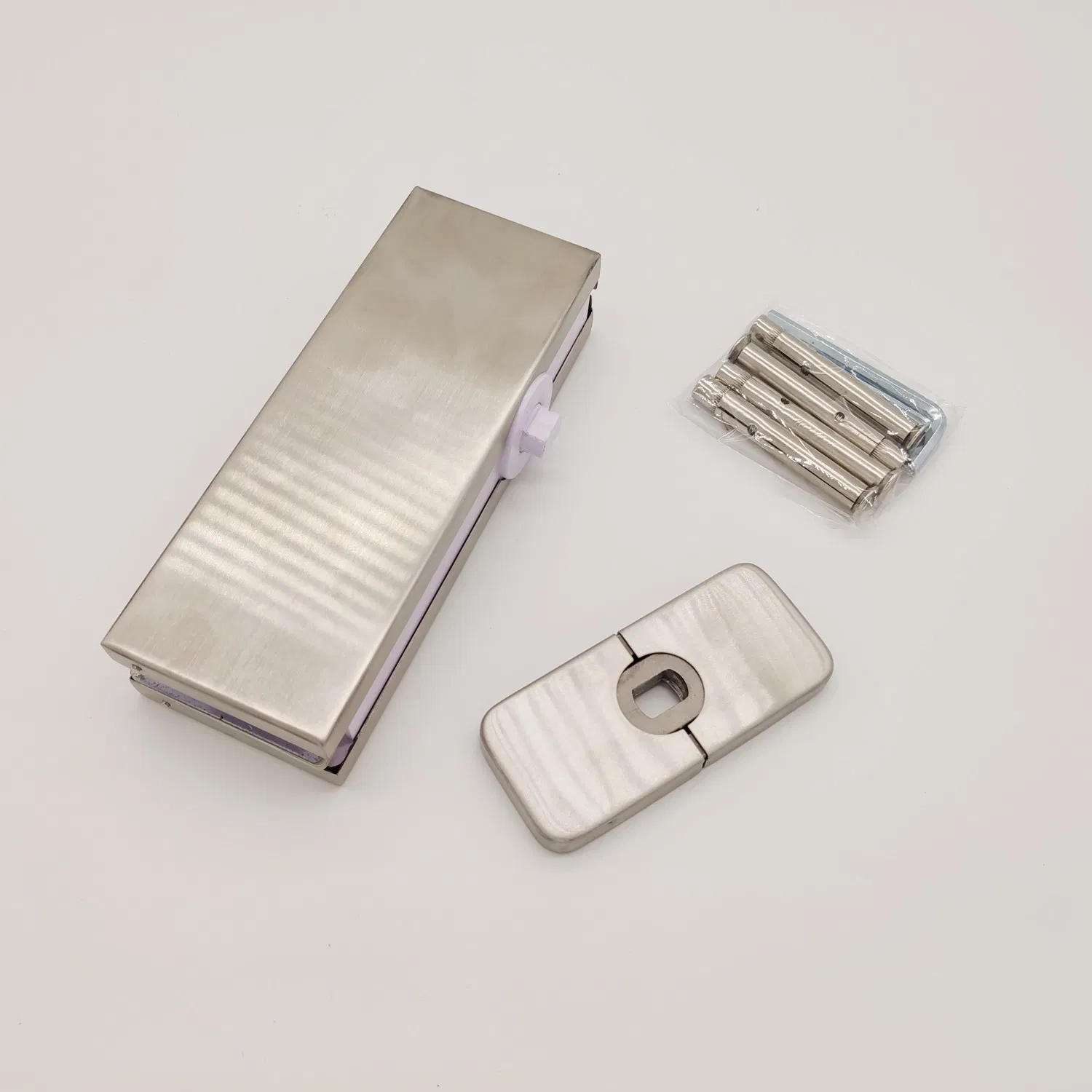Stainless Steel No-Digging Concealed Floor Spring Door Closer Glass Door Hinge