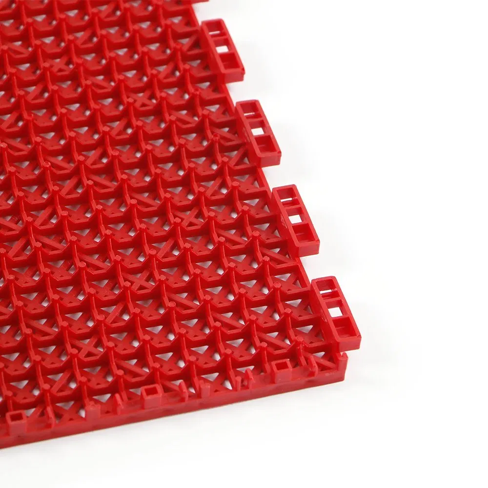 Bathtub Bathroom Shower Non Slip Waterproof Rectangular PVC Anti Slip Bath Mat with Drain Holes