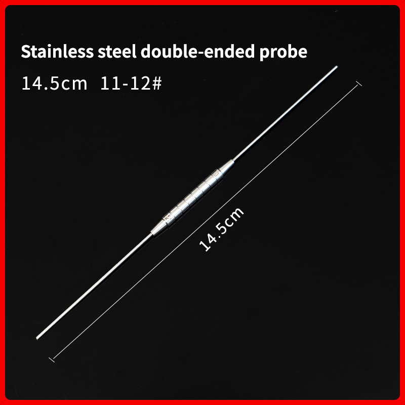 Premium Stainless Steel Tear Duct Probes with Smooth Tips for Safe Lacrimal System Procedures