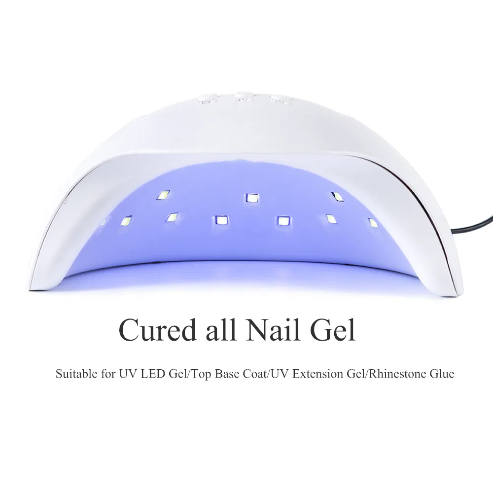 Factory Supply Cordless Gel Polish Dryer Rechargeable 36W UV LED Nail Lamp