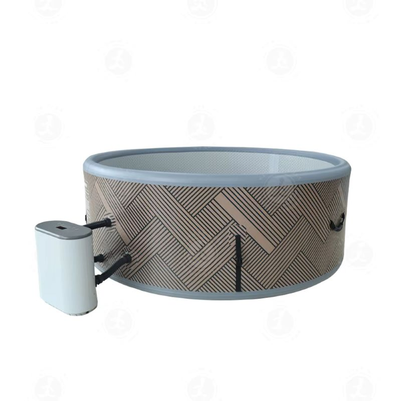 Складной СПА-бассейн с подогревом и массажем на 4-5 человек