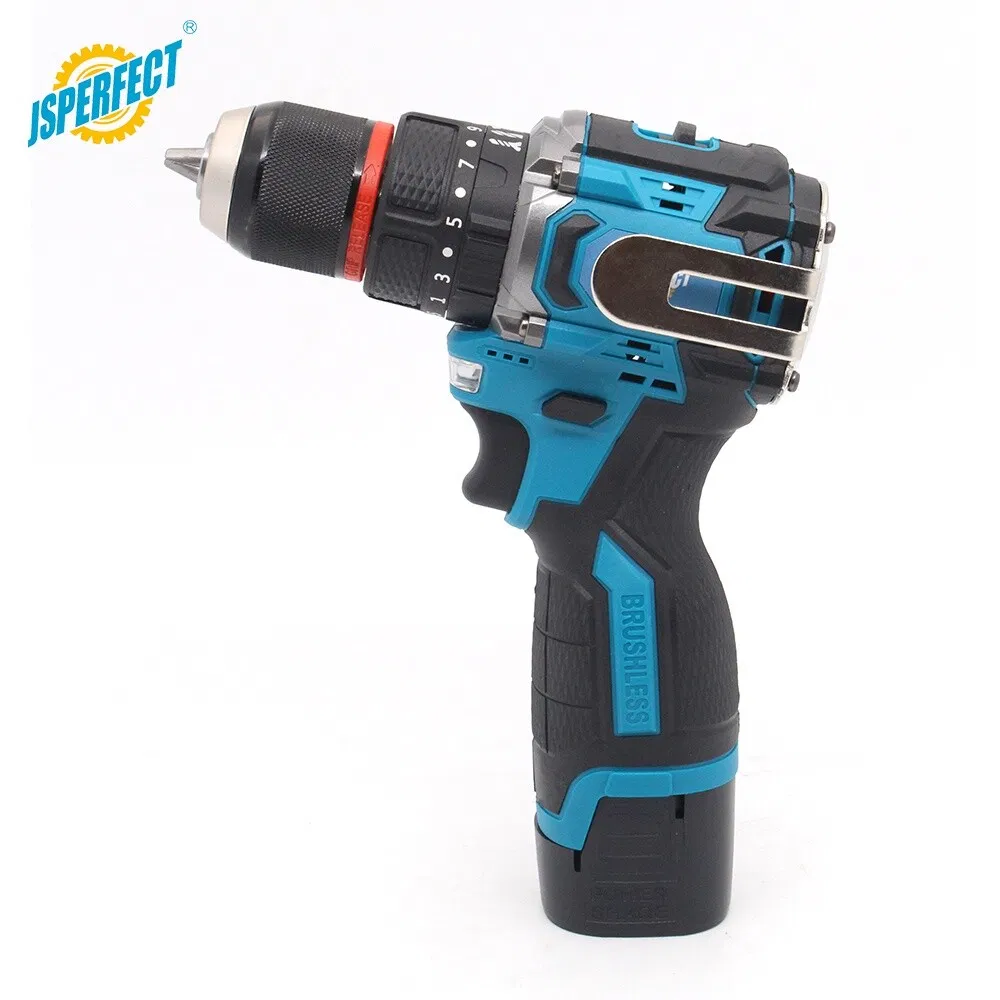 Аккумуляторный перфоратор-шуруповерт с ударом Jsperfect