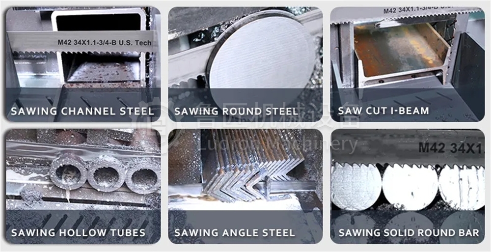 Ленточная пила по металлу горизонтальная из нержавейки