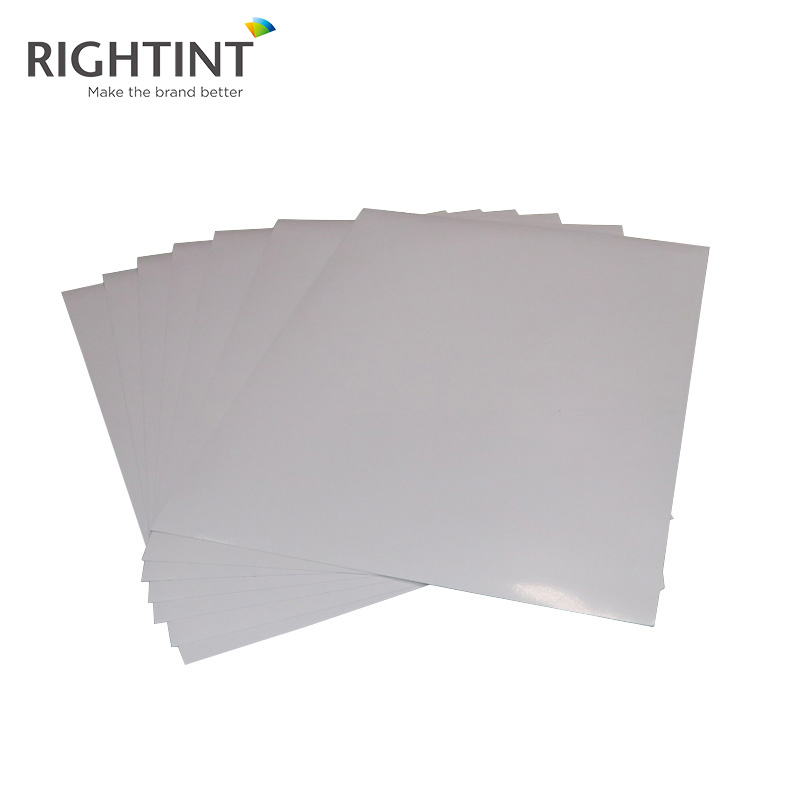 Sticker Rightint Carton A4, OEM one side coated paper Vinly Label
