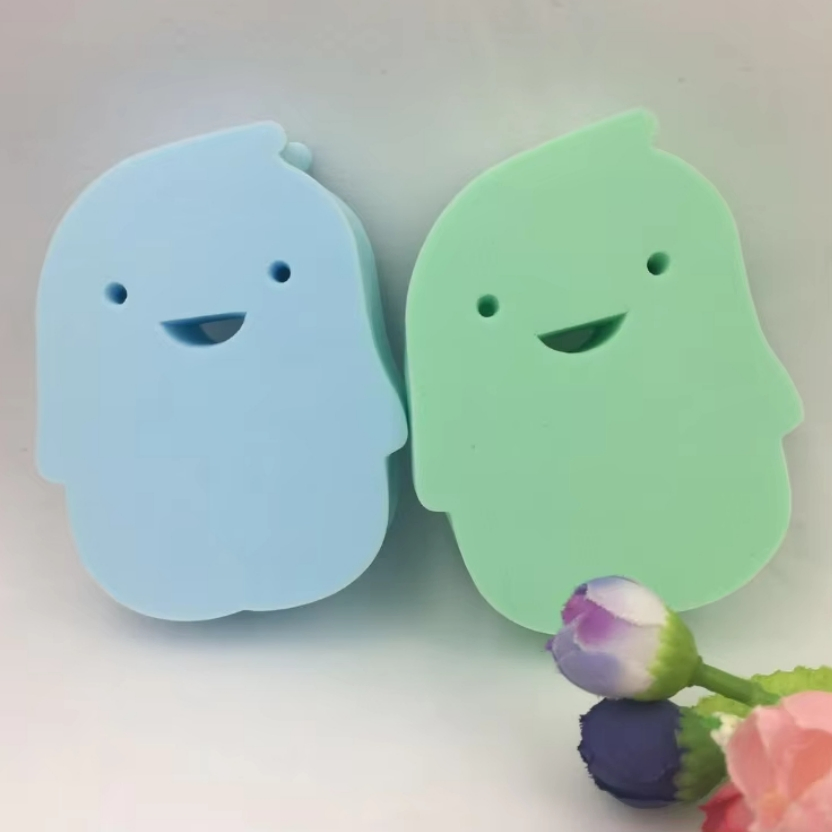 PVA Cute Baby Bath Sponge Animal Soft Exfoliate Cleaning Sponge