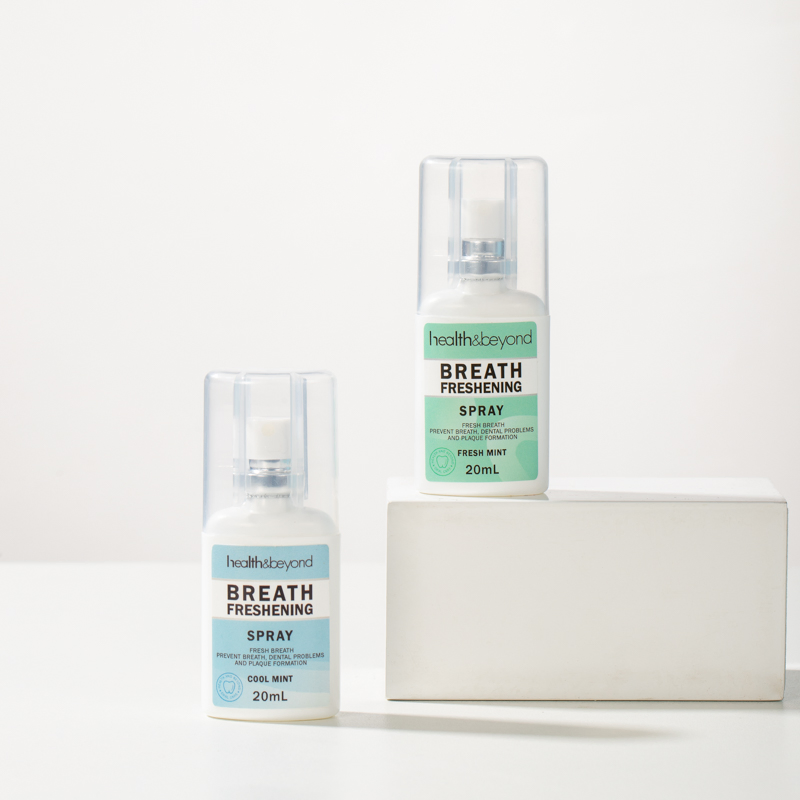 Health&Beyond Colorful Fruity Mild and Moist Formula Clean Mouth Cool and Not Spicy Mouth Spray