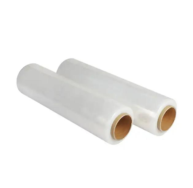 Supermarket Large Roll PVC Food Grade Fresh Packaging Stretch Winding Film Commercial Use
