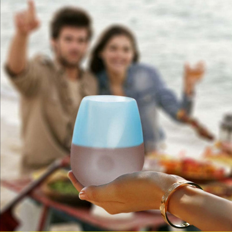Силиконовая кружка для напитков, небьющаяся и складная