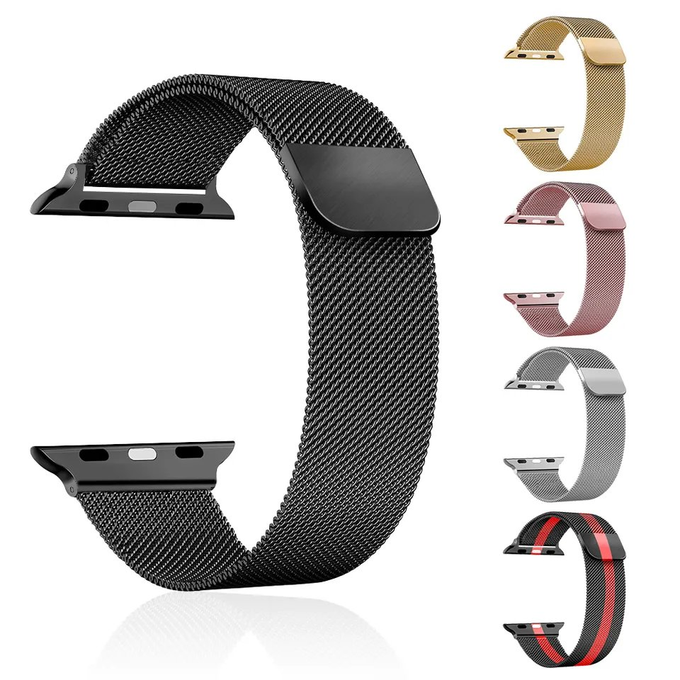 Premium Quality Magnetic Milanese Loop Metal Watch Strap/Band for Apple Watch