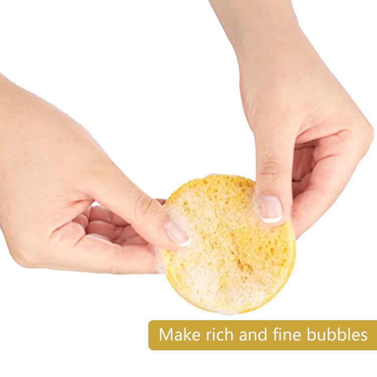 Topeco Compressed Natural SPA Facial Cellulose Sponge Skin Face Sponge
