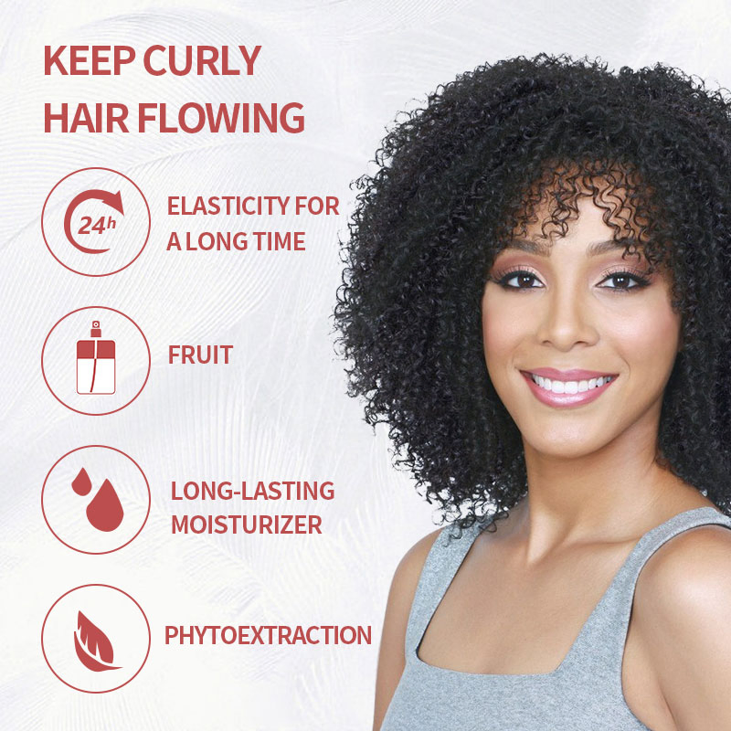 OEM Private Label Hair Styling Treatment Product Moisturizing Curl Enhancers Protein Curling Cream for Natural Hair