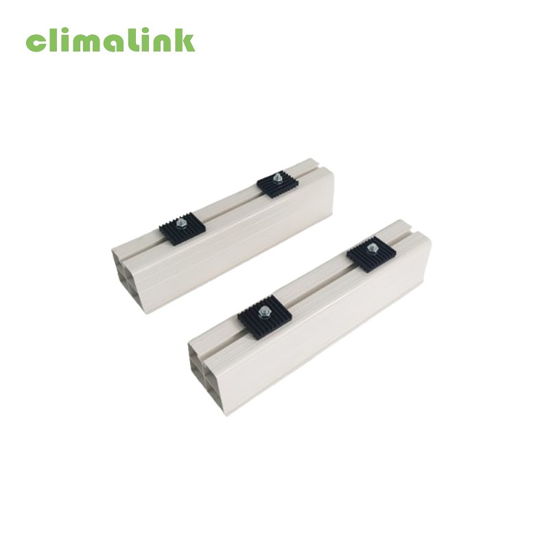 Air Conditioning Installation Accessories AC Indoor Outdoor Bracket Air Conditioner Mounting Blocks Mini Split Mount Feet Plastic PVC Base for HVAC System