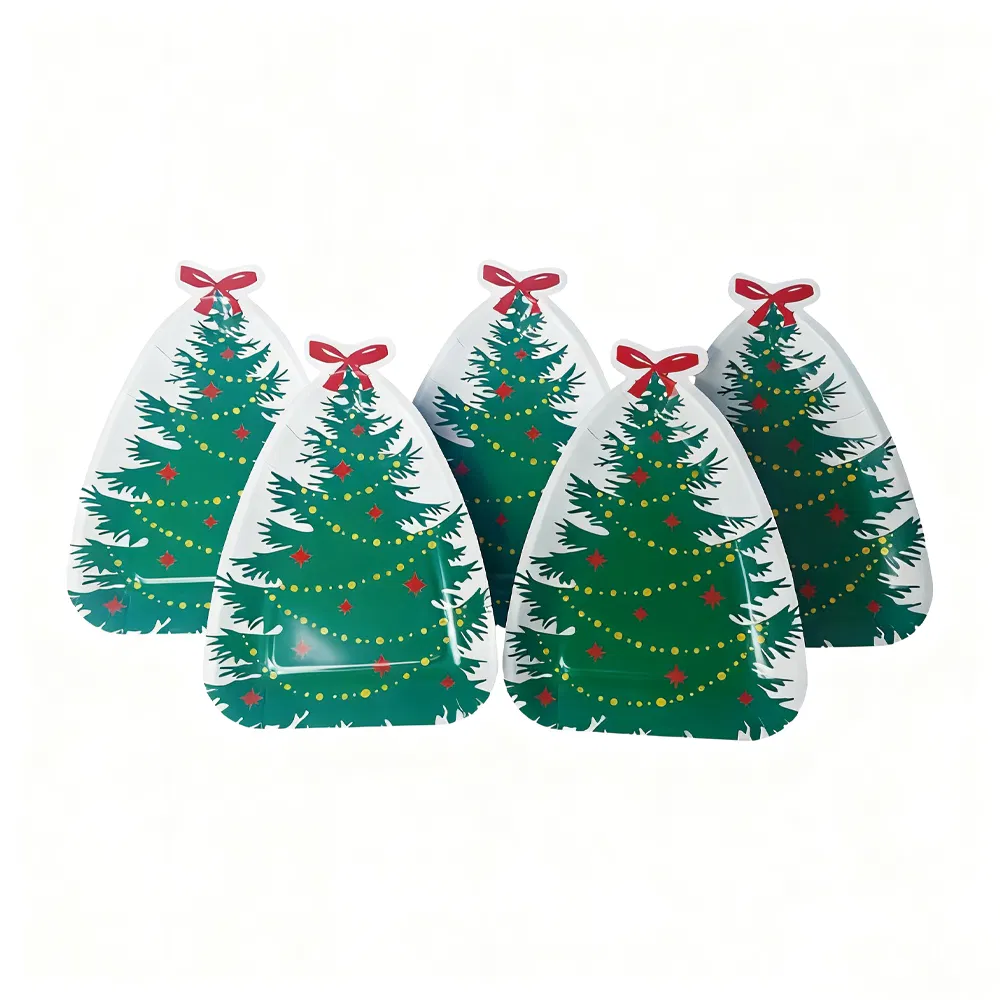 Disposable 9 Inch Round Dessert Birthday Food Cake Paper Plate for Party