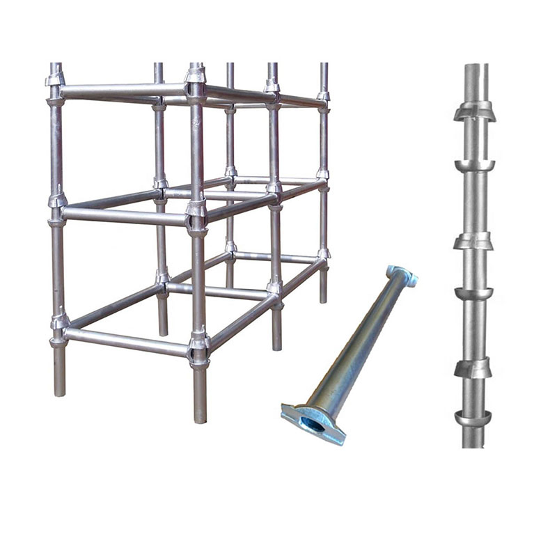 High Quality Factory Price Cuplock Scaffoding System Steel Plank with Hook Scaffold Gi Pipe Base Jack and Stair Case