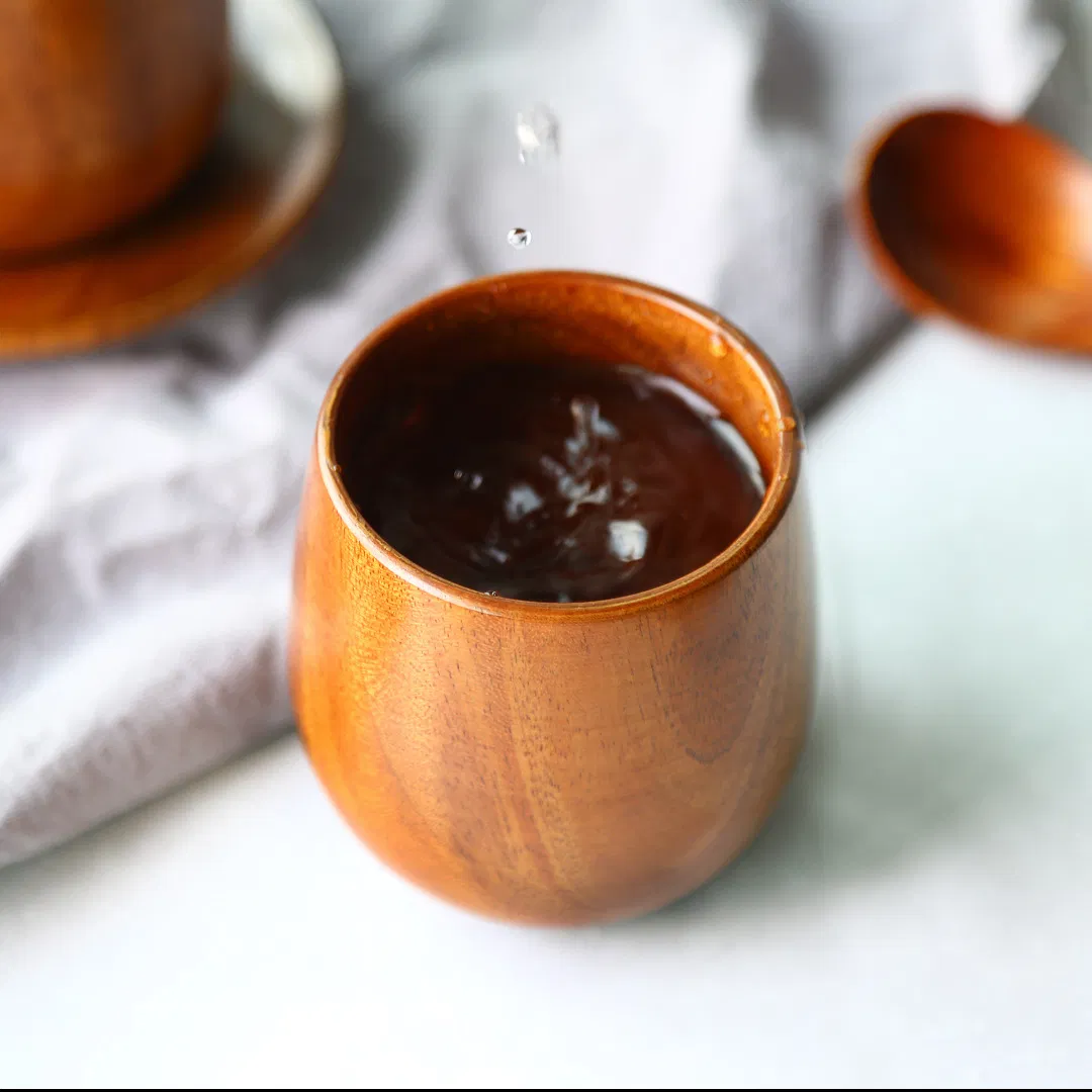 Японские деревянные чашки для чая и кофе