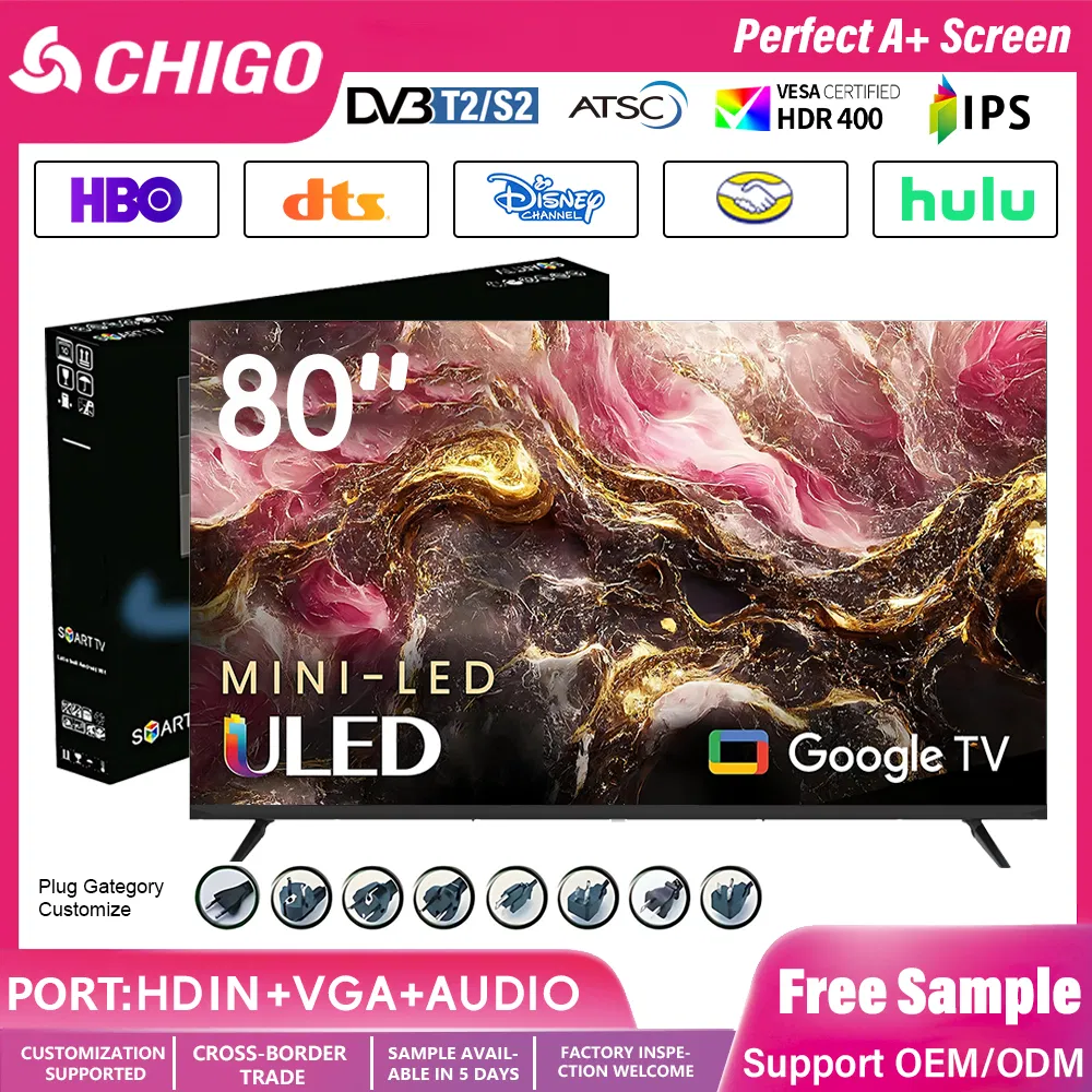 New 55 Inch 4K UHD Television with Google Smart Functionality